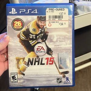 Playstation 4 NHL 15